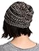 Tough Headwear Beanie for Women - Warm Chunky Cable Beanie Hats for Women, Winter Hats for Cold Weather, Knit Caps for Women & Stocking Caps