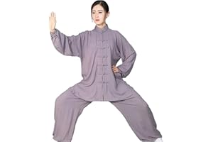 Kung Fu Suit Sets Women's Men's Soft Cotton Tai chi Suit Kung fu Wushu Martial Arts Uniform Wing Chun Jacket Pants