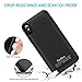 Wireless Battery Case for iPhone X 5000mAh QI Charger power bank, 2in1 Rechargeable Extended Protective Charging Case for iPhone X, External Portable Battery Pack for Wireless Charging Devices (Black)