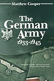 Front cover for the book German Army 1933-1945 by Matthew Cooper