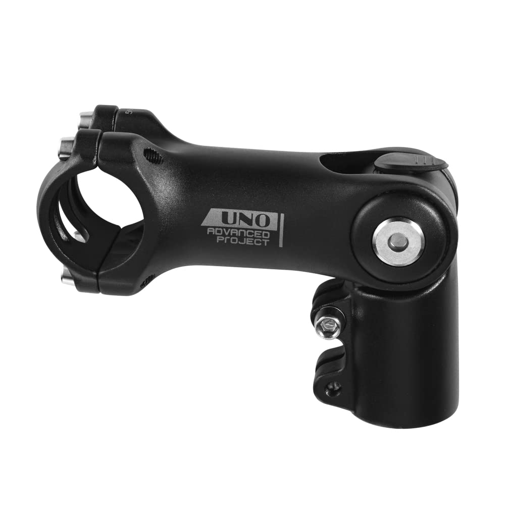 Bike Stem, Bike Handlebar Stem 31.8 0-120 Degree 90mm Bike Stem, Adjustable MTB Stem, Mountain Bike Handlebar Stem for Bicycle, Road Bike, MTB, BMX, Cycling