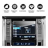 2014-2018 Toyota Tundra 7-Inch Car Navigation Screen Protector, RUIYA HD Clear TEMPERED GLASS Car In-Dash Screen Protective Film