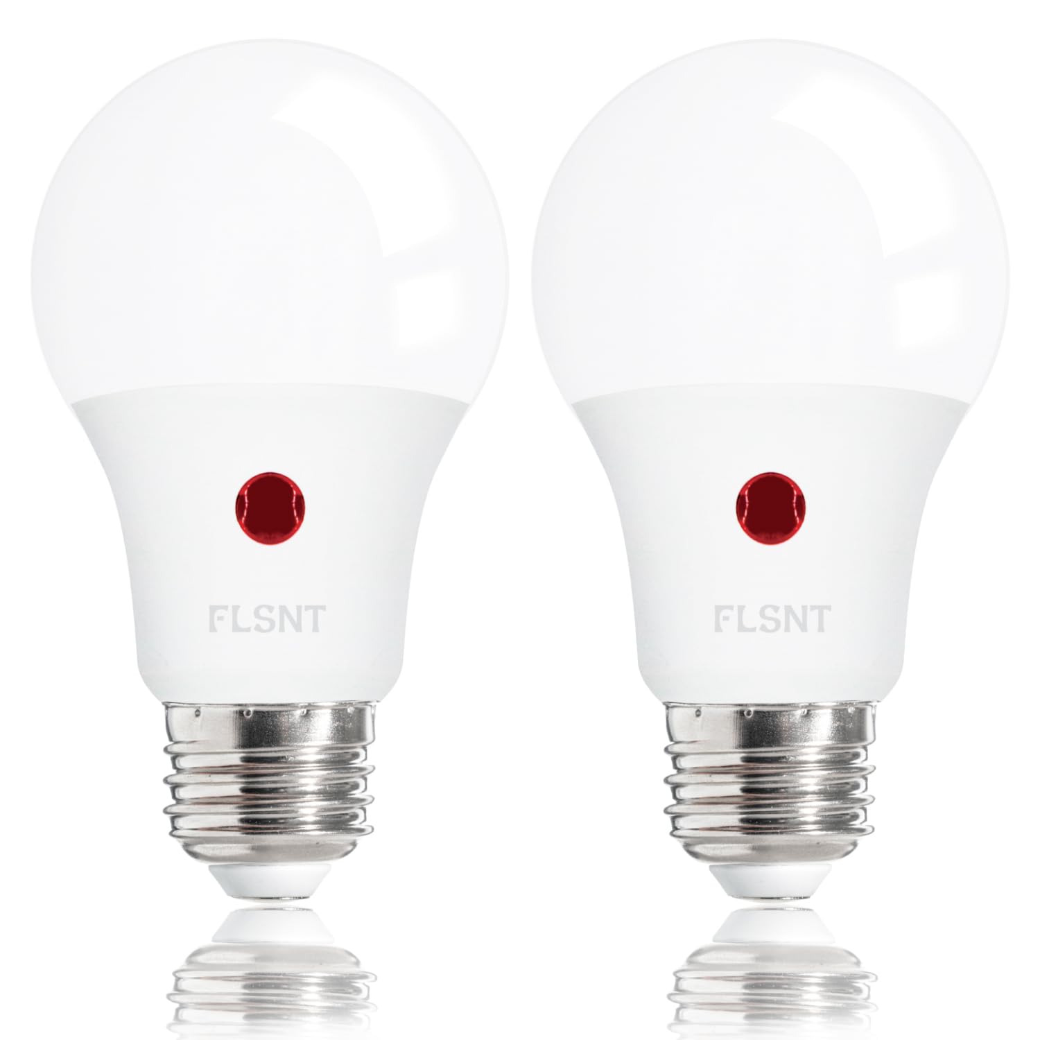 Photo 1 of FLSNT Dusk to Dawn Outdoor Sensor A19 LED Edison Bulbs, 9W (60W Eqv.), 800LM,Vintage Filament E26 Base, Auto On/Off Photocell Automatic for Energy-Efficient Outdoor Lighting, 2700K Soft White, 2 Pack