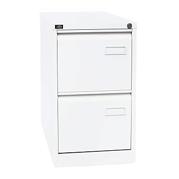 Bisley Light File Drawer Cabinet 1 Bahnig A4 White Office