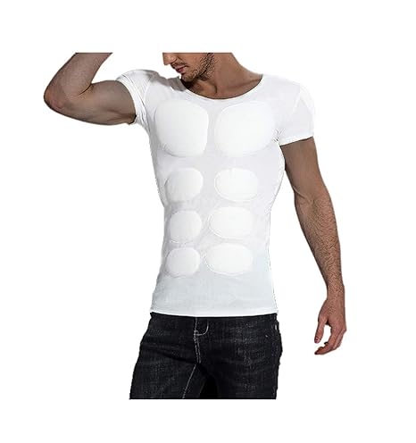 maglia addominali finti