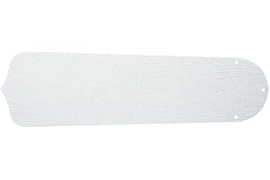 Craftmade B544S-OWH Standard Outdoor Fan Blades Replacement 44-Inch, White, Set of 5