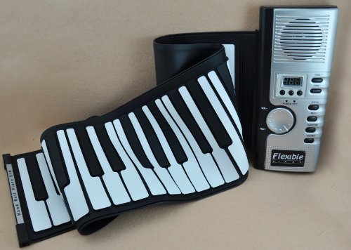 Roll up Electronic Piano Soft Keyboard 61 Keys Portable Roll up