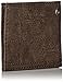 Dickies Men's Bifold Chain Wallet-High Security with ID Window and Credit Card Pockets, Brown Casual, One Size