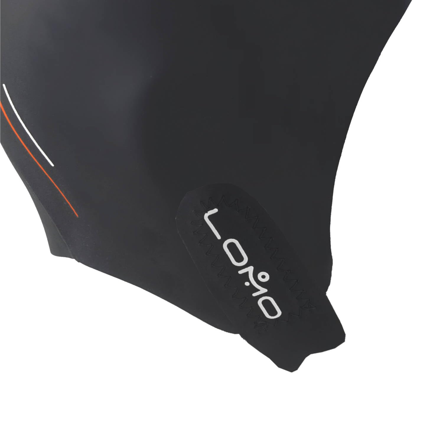 Smoothskin Neoprene Swimming Cap - Black (Medium)