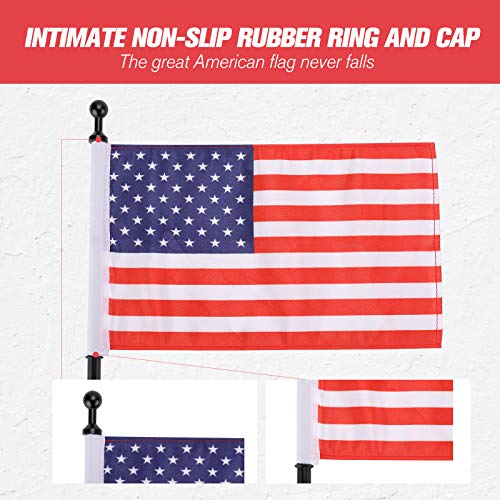 4 kemimoto+Adjustable+Flagpole+Compatible+Aluminum