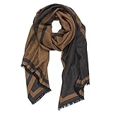 Scarf for Men Fall Winter Cashmere Man Soft Elegant Classic Scarves by Melifluos