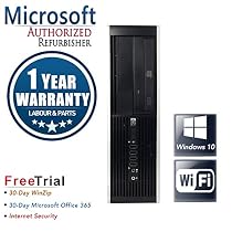 HP Pro 6300 Small Form Business High Performance Desktop Computer PC (Intel Core i5-3470 3.2GB Quad Core,8GB RAM DDR3,2TB HDD,DVD-ROM,Wi-Fi,Windows 10 Home 64)(Certified Refurbished)
