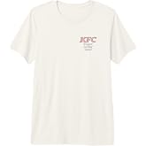 KFC Front and Back Vintage Finger Licking Good Meal Foodie Premium Tri-Blend T-Shirt