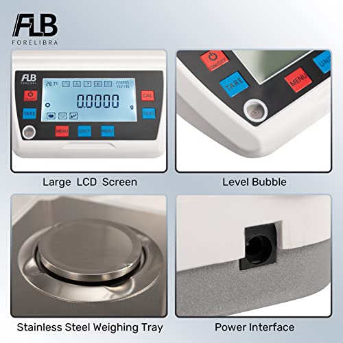Lab Analytical Balances 0.1mg High Precision Lab Scales 0.0001g