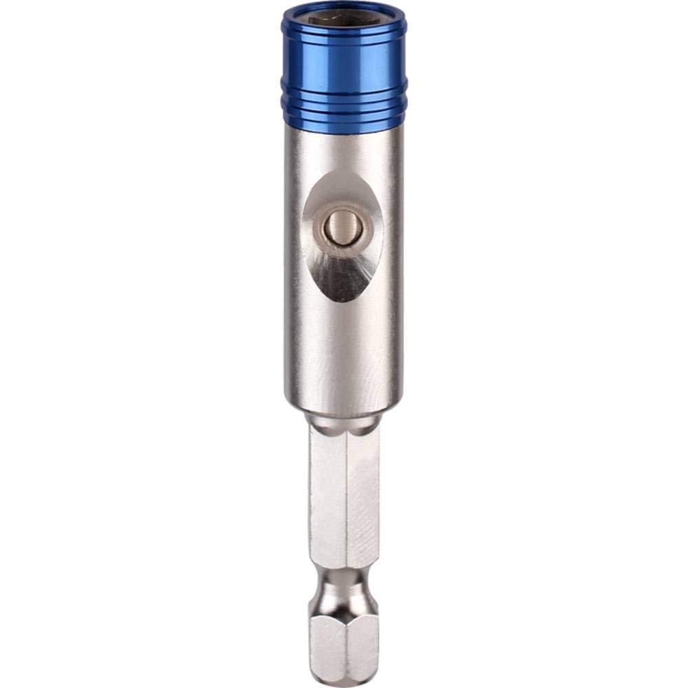 KWB ONE-TOUCH MAGNETIC QUICK-CHANGE BIT HOLDER WITH AUTOMATIC BIT RELEASE - 1/4'' HEX SHANK, 65 MM LENGTH