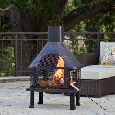 Amazon Com Fuoco Fire Pit Outdoor Fireplaces Garden Outdoor
