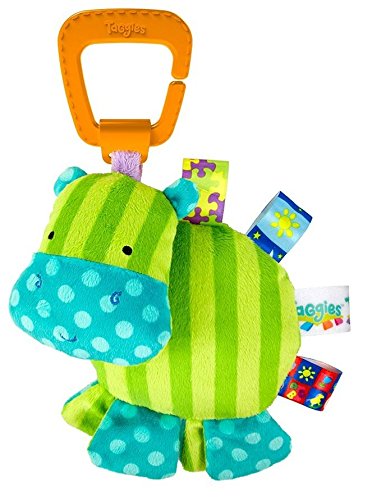 Taggies Plush Toy, Friends for Me, Hippo
