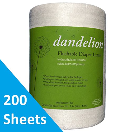 Buy Dandelion Diapers Biodegradable and Flushable Envionmentally