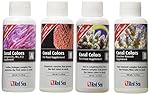 Red Sea Fish Pharm ARE22040 4-Pack Coral Colors ABCD Supplements for Aquarium, 100ml