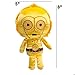 Star Wars Funko (Set of 2), C3po and Chewbacca, Disney Galactic Plushies Cute Stuffed Animals Plush Toys For Kids & Adults