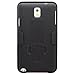 Galaxy Note 3 Case, Aduro Combo Shell & Holster Case Super Slim Shell Case w/Built-in Kickstand + Swivel Belt Clip Holster for Samsung Galaxy Note 3 (Retail Packaging)