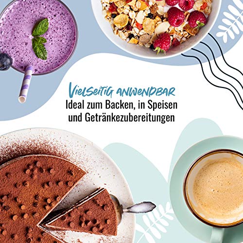 Flavour Drops Zuckerfrei 50ml mit Dosierpipette - Flavor Drops Lebensmittelaroma - Flavor Drops Zuckerfrei für Magerquark, Porridge uvm - von Gym Nutrition - Vanille Geschmack – Bild 8