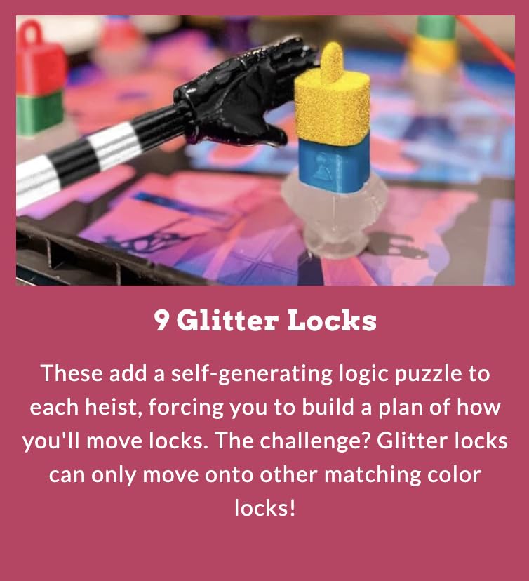 Tiny Laser Heist - A Hilariously Awkward 3D Heist Game, Base + Expansion Pack, 3+ Players, Every Round is a Mini Escape Room