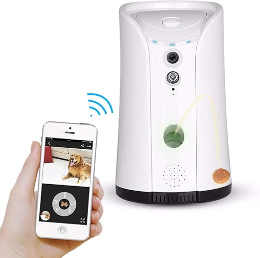 amazon dog camera treat