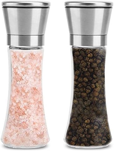 New Kitchen With Stainless Steel Waist Pepper Grinder Picnic Sesame Seasoning Grinder Two Loaded