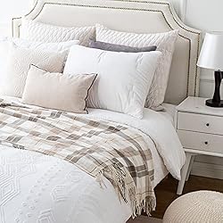 BATTILO HOME Buffalo Plaid Throw Blanket for Couch