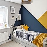 Safetots Wooden Bed Guard Grey 110cm x 38cm Pre-Assembled view 7