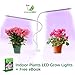Indoor Plants LED Grow Lights – 20w Indoor Plant Light with 40 LED Bulbs, Worry-Free Timer, 3 Light Modes and 8 Brightness Levels for Optimal Plant Growth. Free USB Adaptor Included