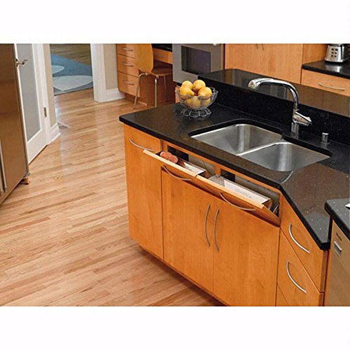 RevAShelf 25" Stainless TipOut Tray With Hinges for Kitchen Cupboard