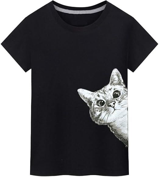 Kitten Kids Childrens Jumper Cats Star Paws Sweater Funny 8 Colours