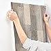 RoomMates RMK10841WP Dark Weathered Plank Peel and Stick Wallpaper, Brown, 20.5