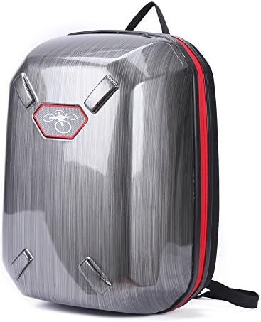 Balestra DJI Phantom Hard Shell Water Resistant Carrying Case, Durable Travel Bag for DJI Phantom 3 [Professional and Advanced] and Phantom 4 [Standard, Advanced, Pro] (Brushed Aluminum)