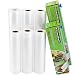 KitchenBoss Vacuum Sealer Rolls Bag, 6 Pack 8"x16.5' and 11"x16.5' Food Saver Bag Rolls with Cutter Box,Sous Vide Roll Bag(100 feet) Works with FoodSaver Sealers primary