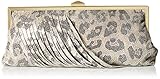 HOBO Vintage Colette Clutch Evening Bag, Cheetah Shimmer, One Size