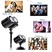   2 in 1 christmas projector lights , Greenclick outdoor snowflake projector led stage light waterproof garden moving snow laser spotlight party light for christmas holiday party decoration lamp