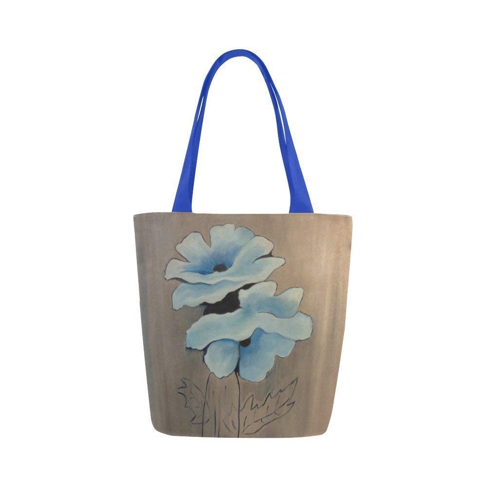 floral canvas bag