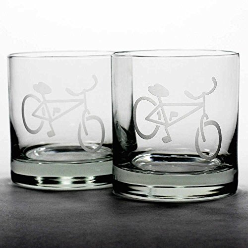 BICYCLE Lowball Glasses set of 2