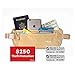 Travel Money Belt with built-in RFID Block - Includes Theft Protection and Global Recovery Tags