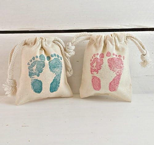 Baby Feet Sachet Bag | Its A Girl Boy | Baby Shower Favors | Newborn Gifts | For Boys Girls Babies