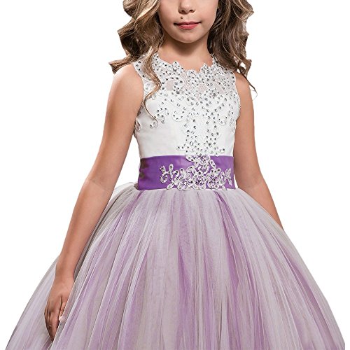 Inmagicdress Long Girls Pageant Dresses 716 Kids Prom Puffy Ball Gowns