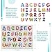 4 Pack Toddler Puzzles, Ezire Wooden Peg Puzzles for Kids - Numbers Puzzle, Alphabet Puzzle, Sea Creatures Puzzle, Tetris Puzzles Toy Perfect Pegged Puzzle for Baby Learning