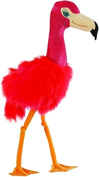 flamingo hand puppet
