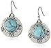 Lucky Brand Turquoise Colored Beaded Drop Earrings