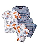 Carter's 4 Piece Pj Set, Monster, 4T