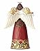 Enesco Jim Shore Heartwood Creek Red/Green Angel