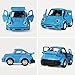 iPlay, iLearn Toy Diecast Car Play Vehicles, Classic Diecast Model Cars, Old Car Models, Moving Vehicle Toys, Pull Back Action with Lights and Sounds 1:38 (Blue)